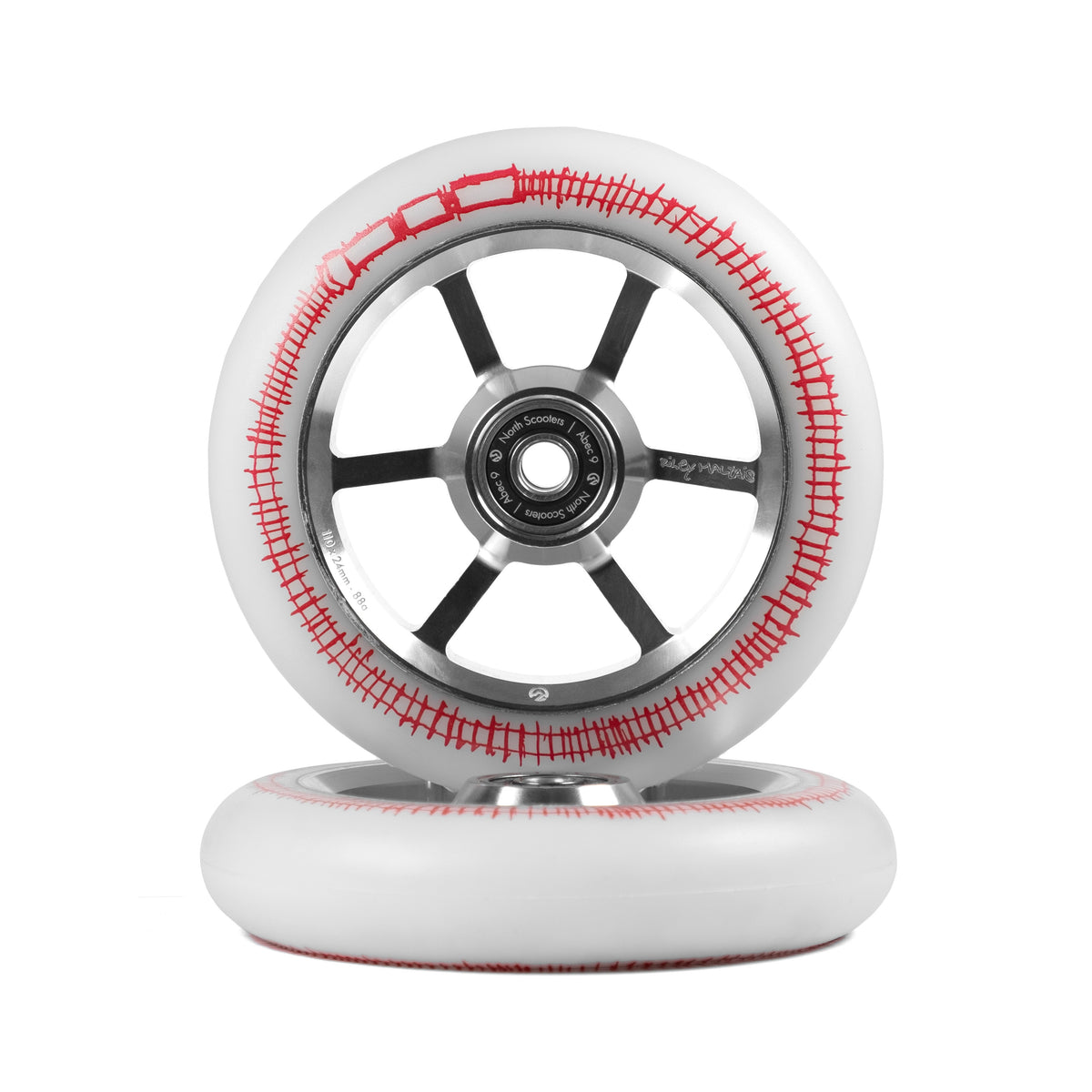 Roues North Riley Maltais Signature - 24 mm - G4
